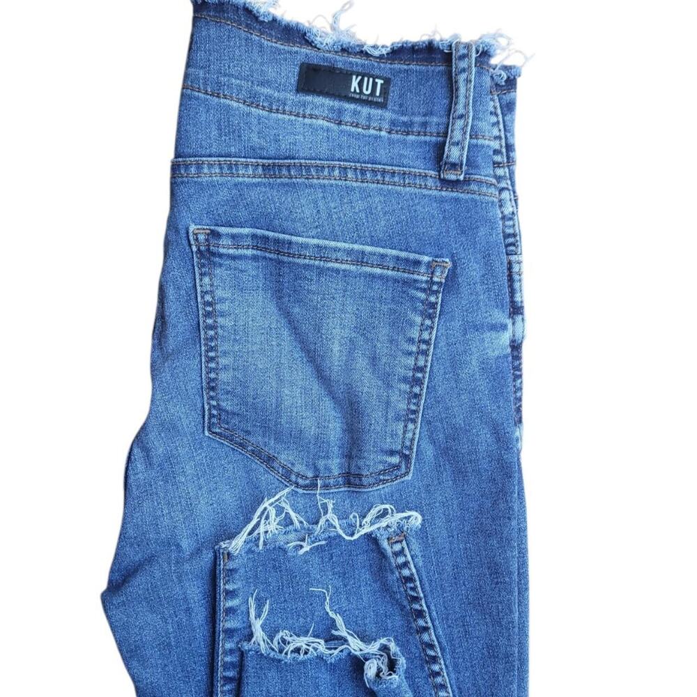 KUT FROM THE KLOTH Connie High Rise Fab Ab Ankle Skinny Jeans Size 6